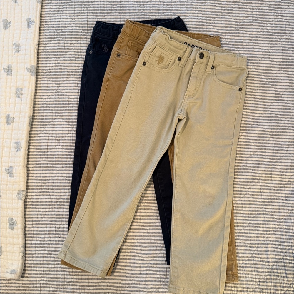Polo colored denim pants, boys